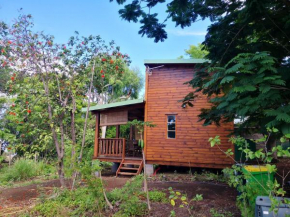 Bungalow de 2 chambres avec jardin clos et wifi a Saint Leu a 1 km de la plage